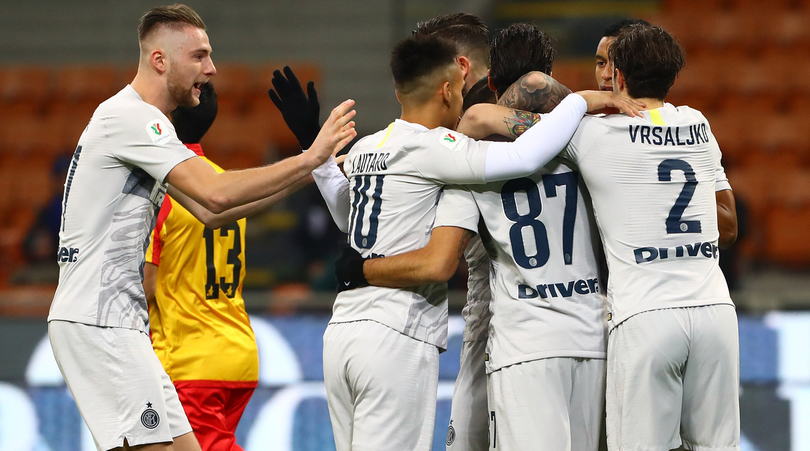 Coppa Italia: Inter-Benevento (a porte chiuse) finisce 6-2!